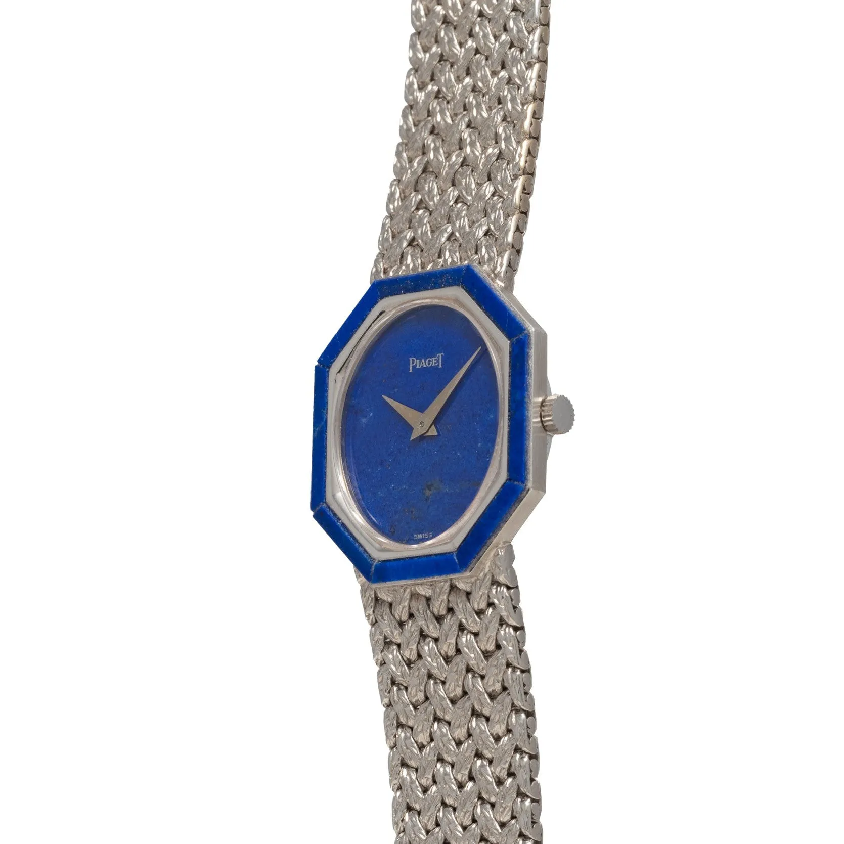 Piaget 'Lapis Lazuli' White Gold Dress Watch