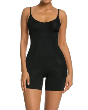 SHAPERX Mid-Thigh Bodysuit