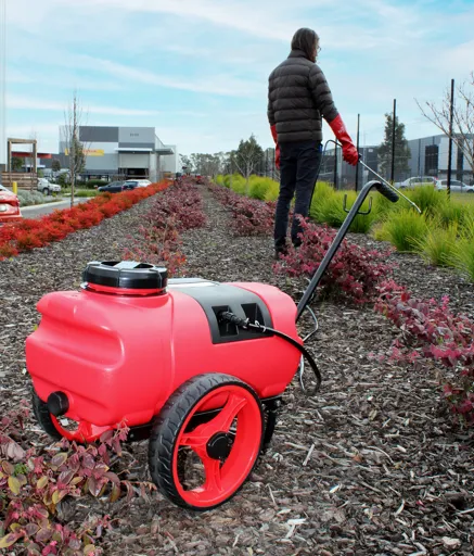 Silvan 25L Rechargeable Redline Trolley Sprayer