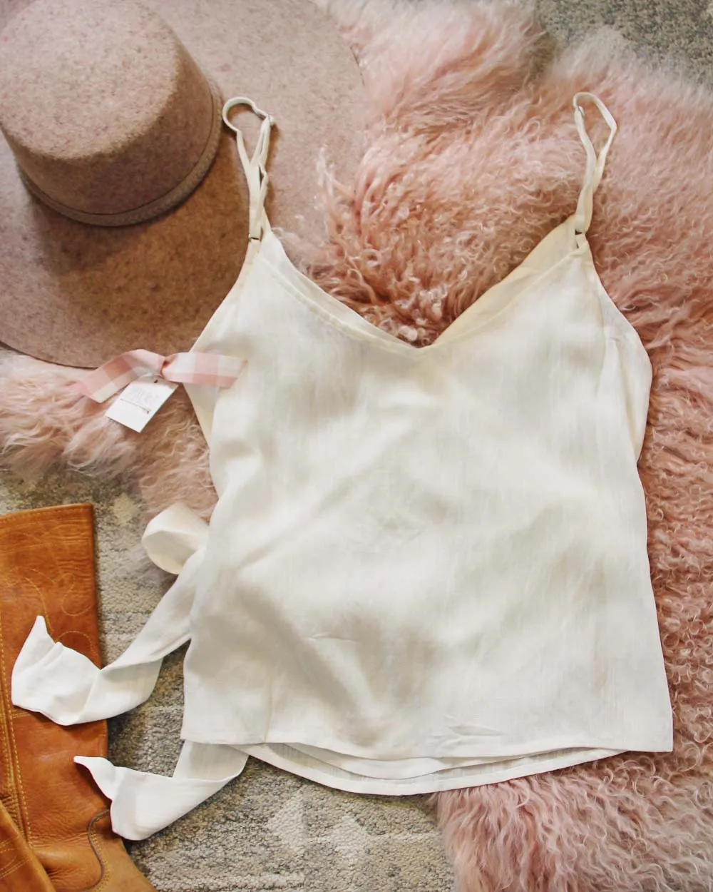 Sweet Wrap Layering Tank