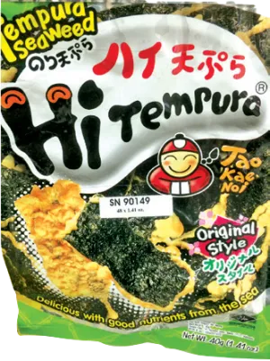 Tempura Seaweed Original 48 x 1.41 oz