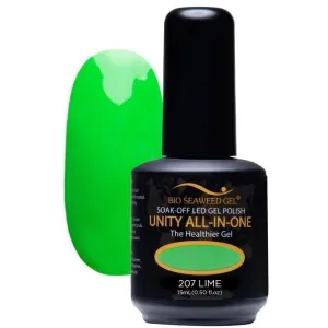 Unity All-in-One Colour Gel Polish Lime #207
