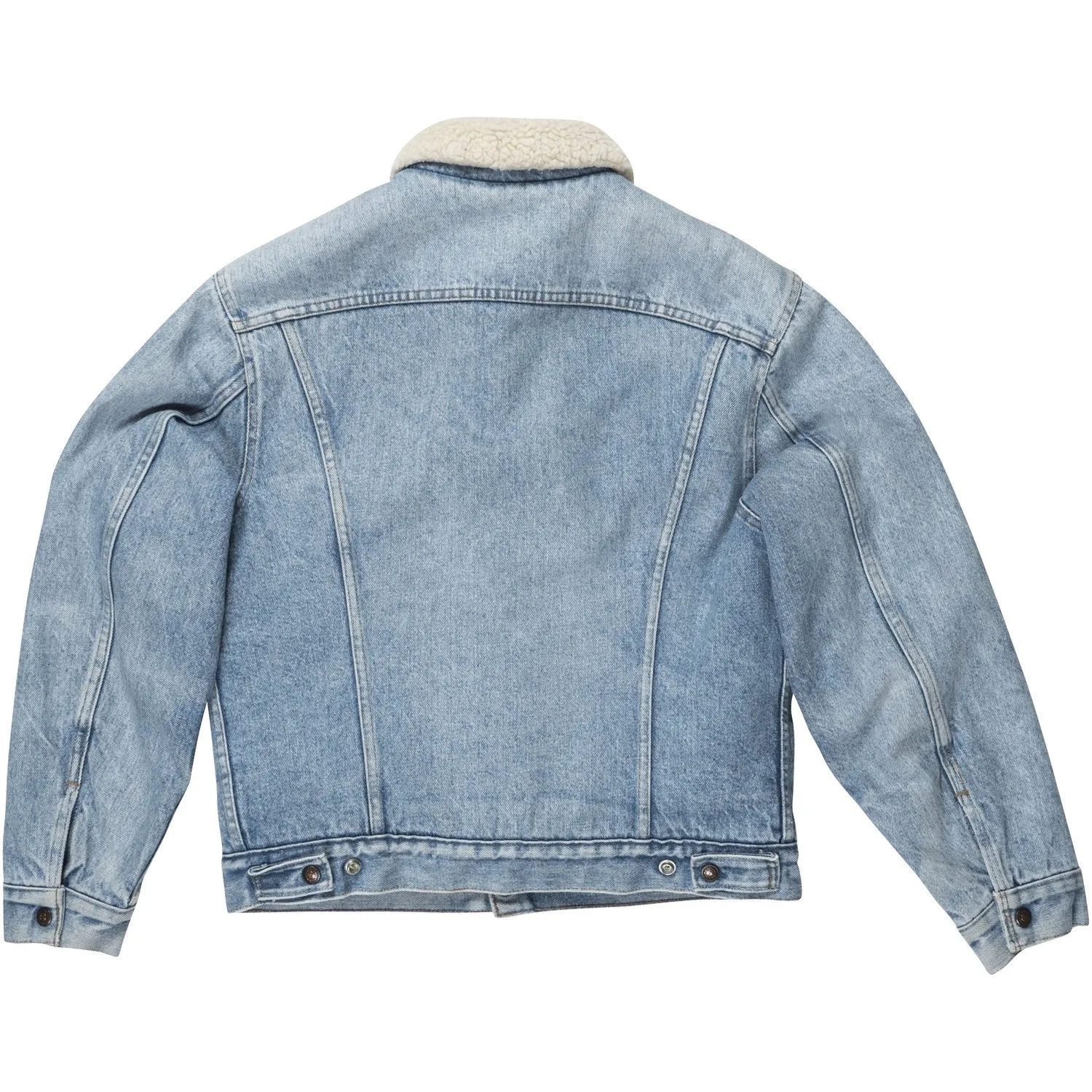 VINTAGE LEVI'S SHERPA DENIM JACKET