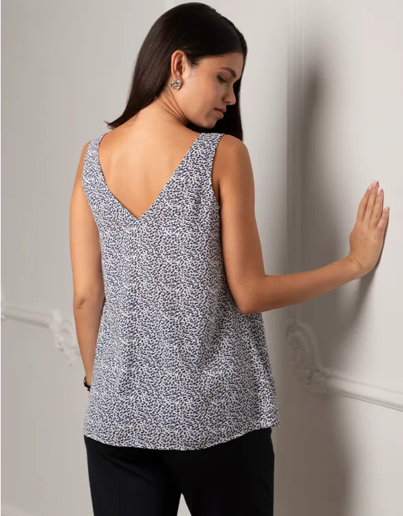 VNeck Blousy Tank