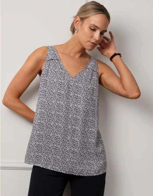 VNeck Blousy Tank