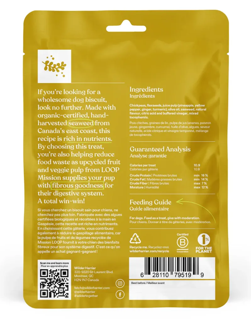 Wilder Harrier Loops Seaweed Pineapple Ginger 120g