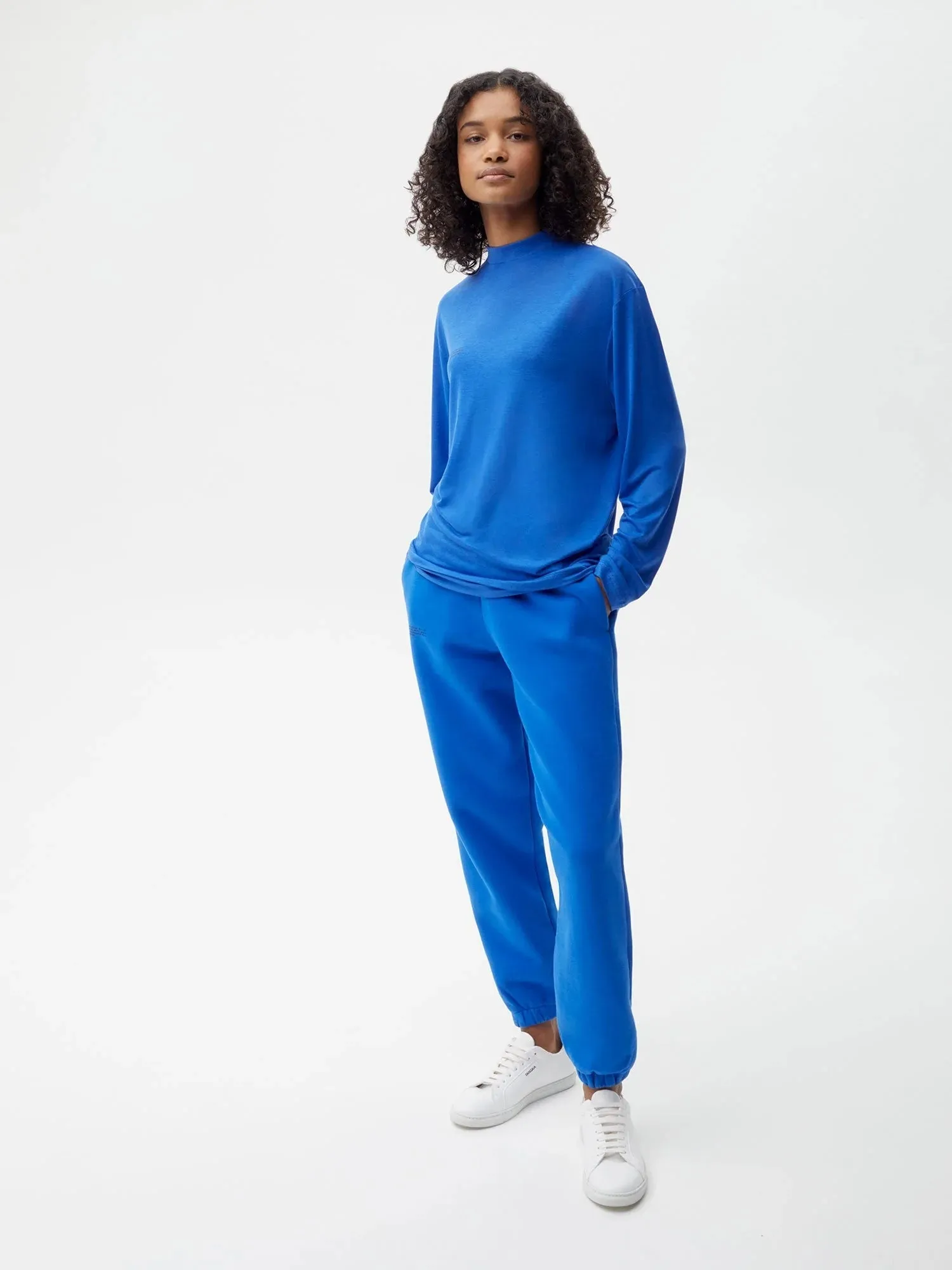 Women C-FIBER™ Pure Long Sleeve T-shirt—cobalt blue
